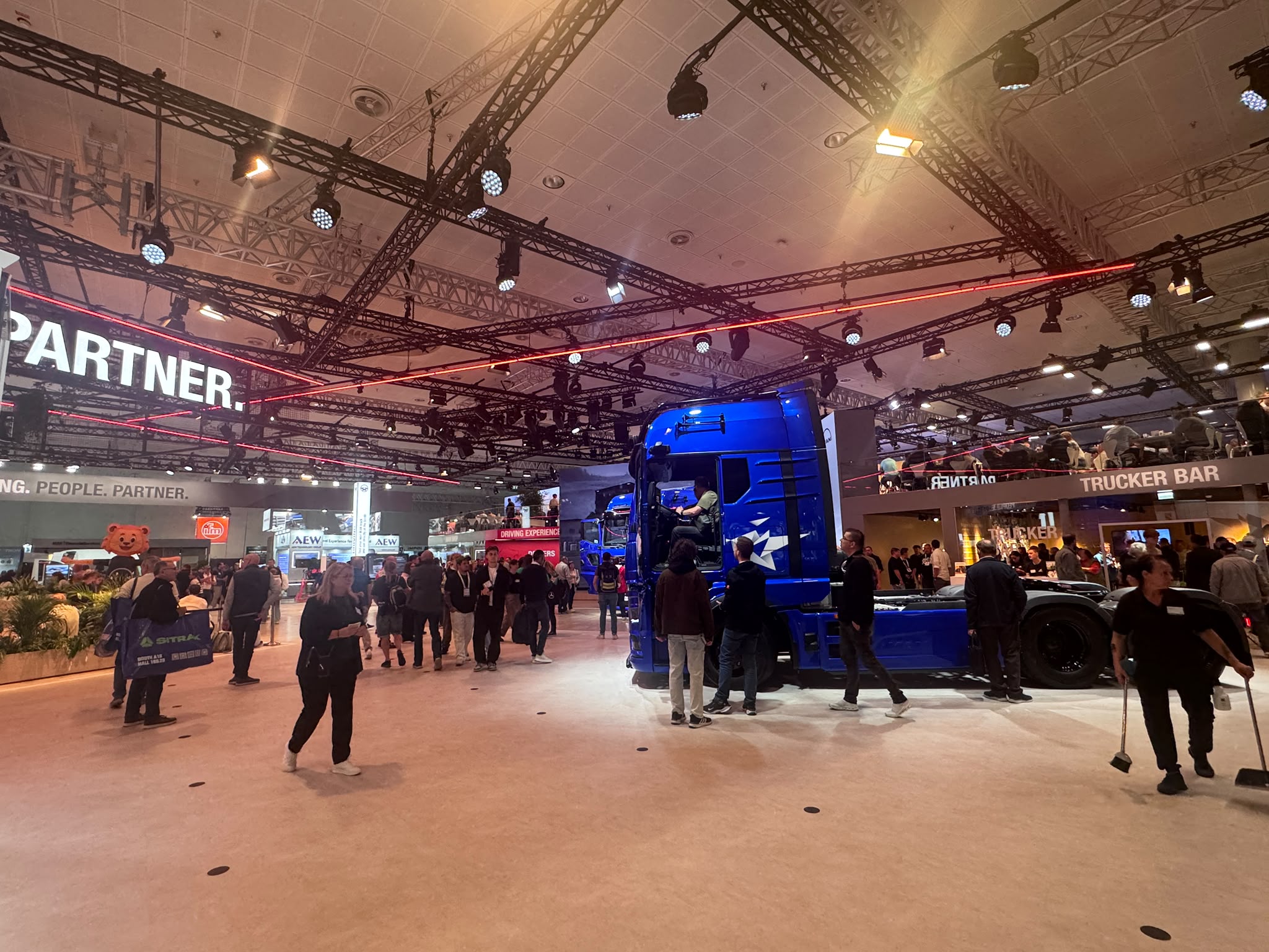 Exhibition hall at IAA TRANSPORTATION 2026, Hannover