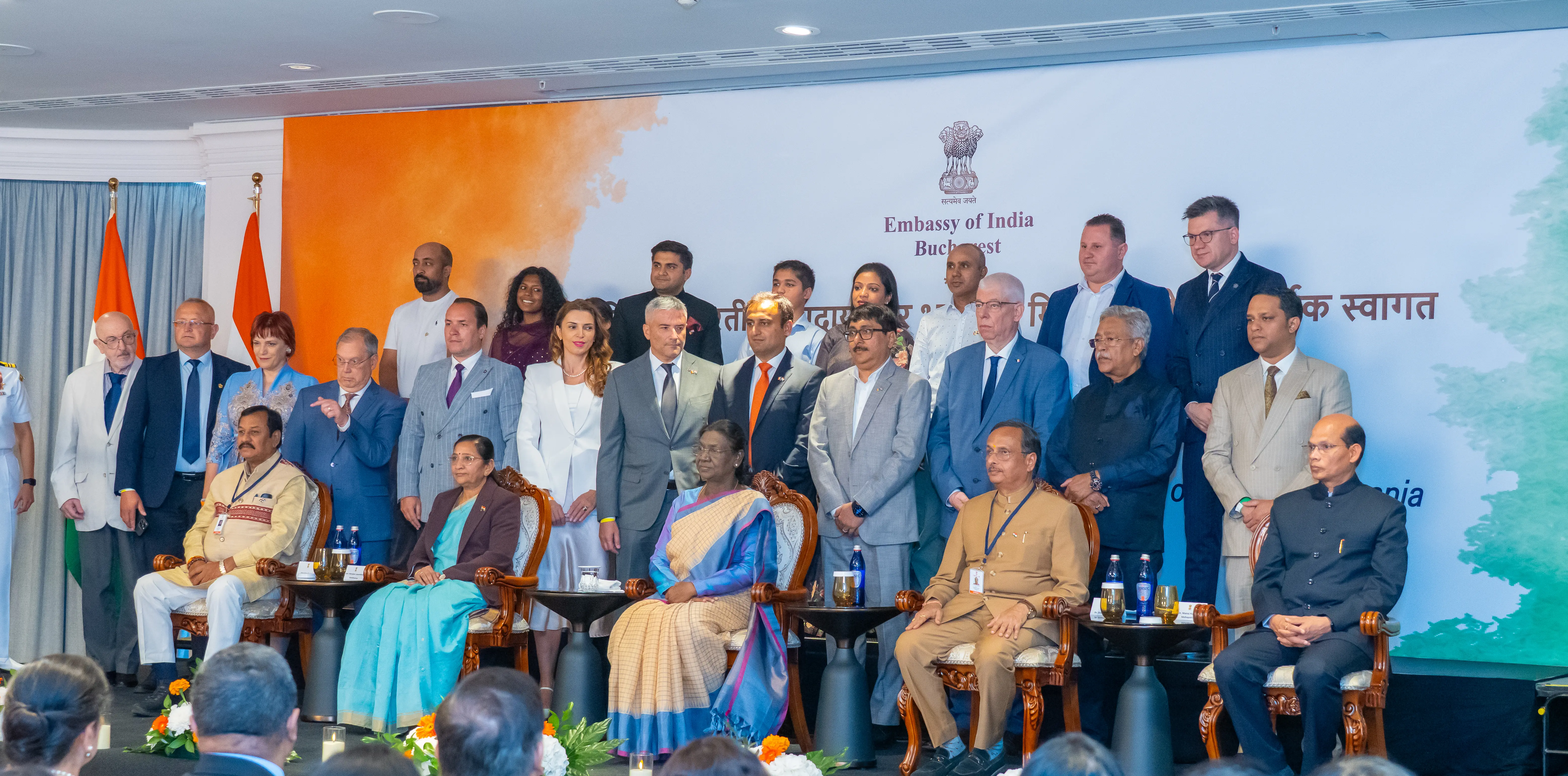 ASMACS leadership at the India–Romania Business Forum, Bucharest